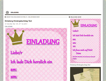 Tablet Screenshot of geburtstagsfest.com